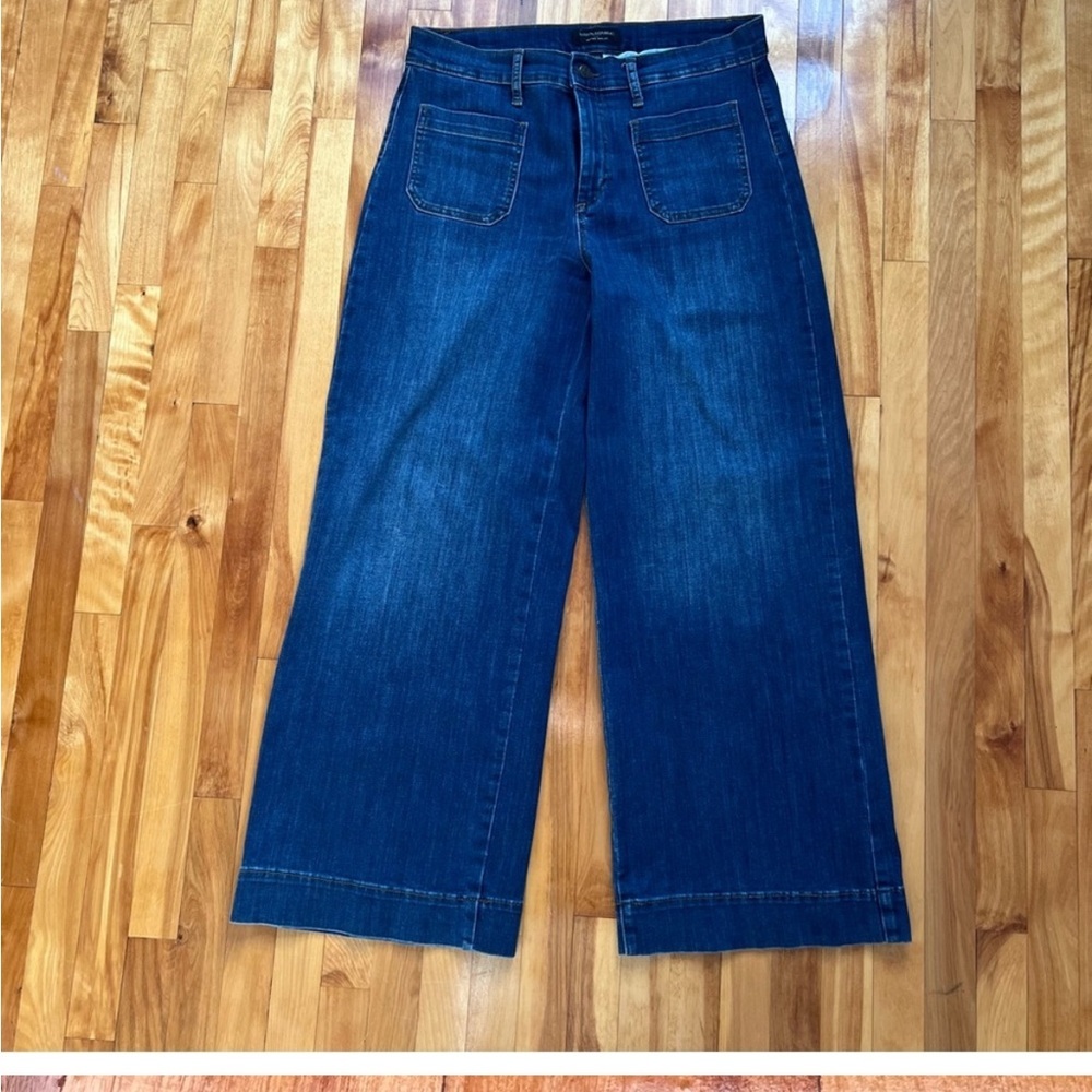 Wide Leg Dark Blue Women’s Jeans